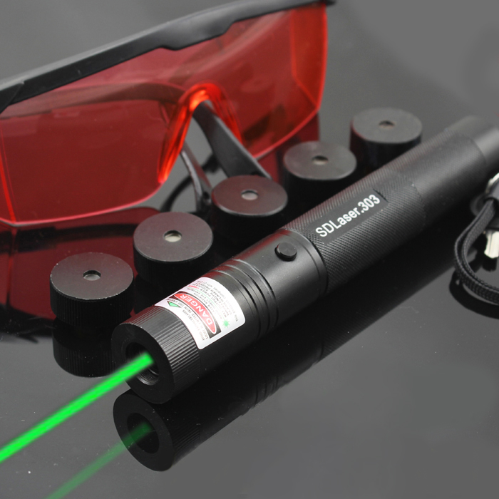 Pointeur Laser Vert 1000mW Avec Faisceau D'étoile