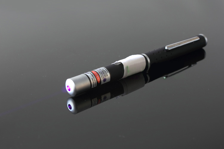 50mW Stylo Pointeur Laser bleu violet Portable Longueur d'onde 405nm