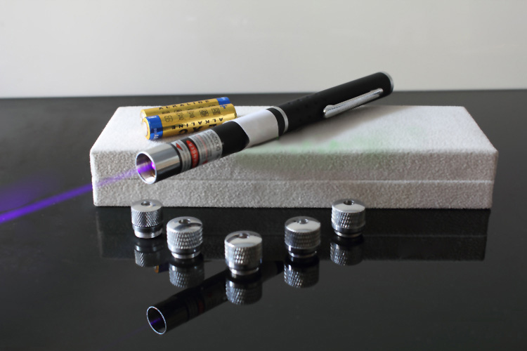 20mW Stylo Laser Bleu Faisceau d'etoiles Différents Va Tres Loin