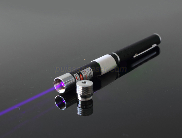 Vente de Pointeur Stylo Laser violet 20mW Classe 3 Faisceau d'étoile En Ligne