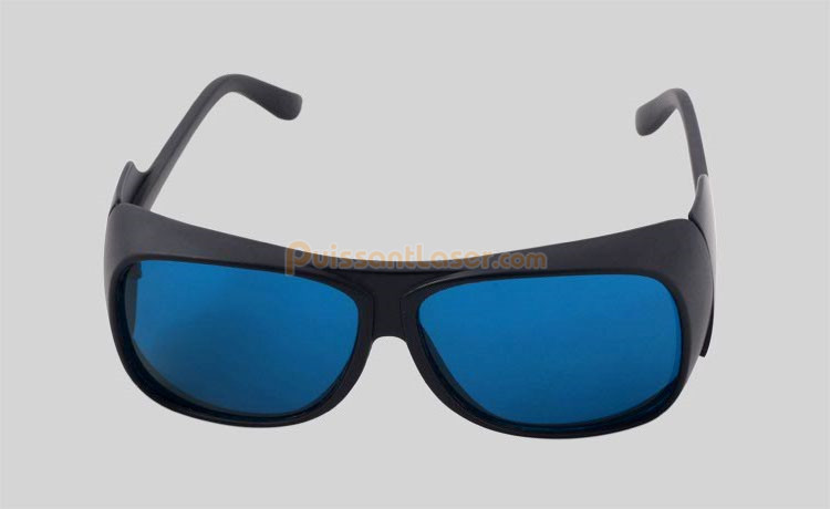 Lunettes de Protection Contre Laser Bleu (580-640nm)
