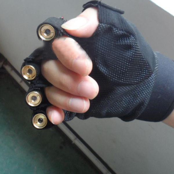 Gants Laser Bleu Violet Pour Main Droite ( pas de stock )