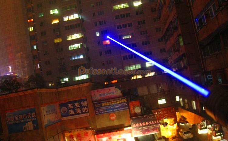 lampe torche laser bleu 1000mw focalisation réglable puissant