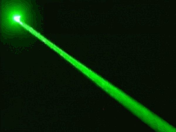 laser vert danger