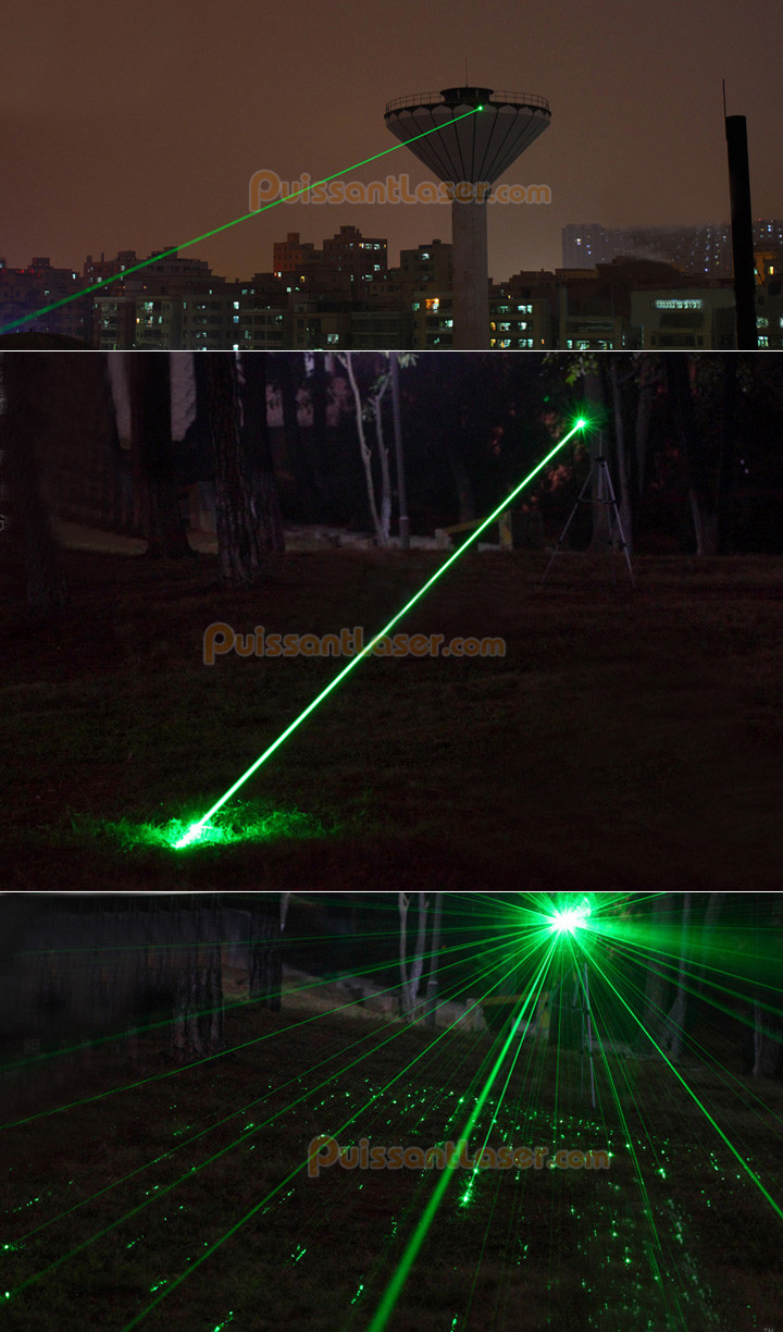 limite distance laser vert