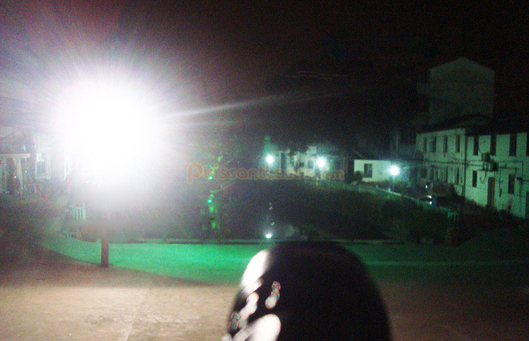 visé laser vert