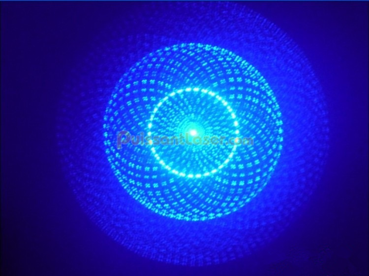 lampe laser bleu 10w