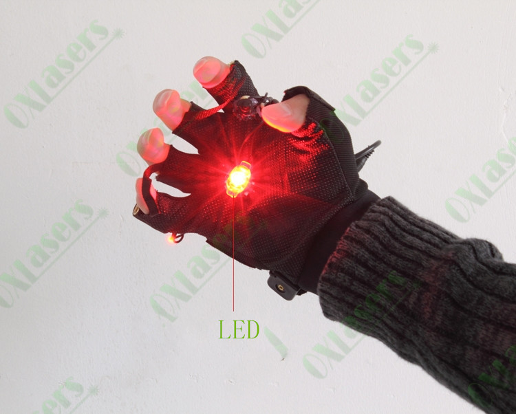 gants laser pour amuser 
